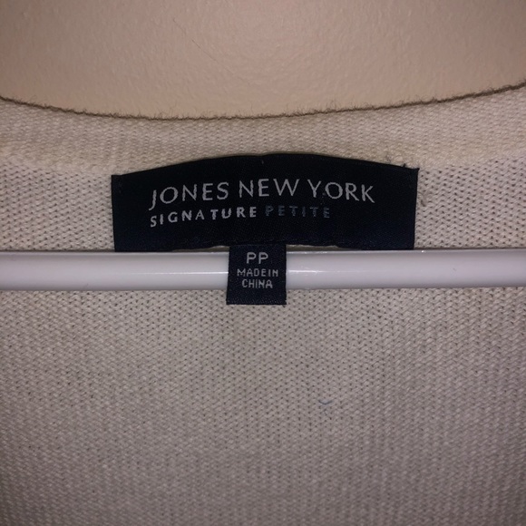 White Jones New York cardigan - Picture 4 of 4